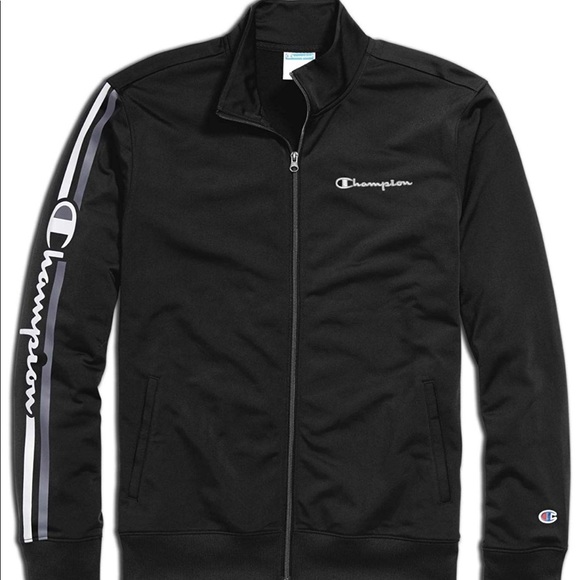 champion men's track jacket